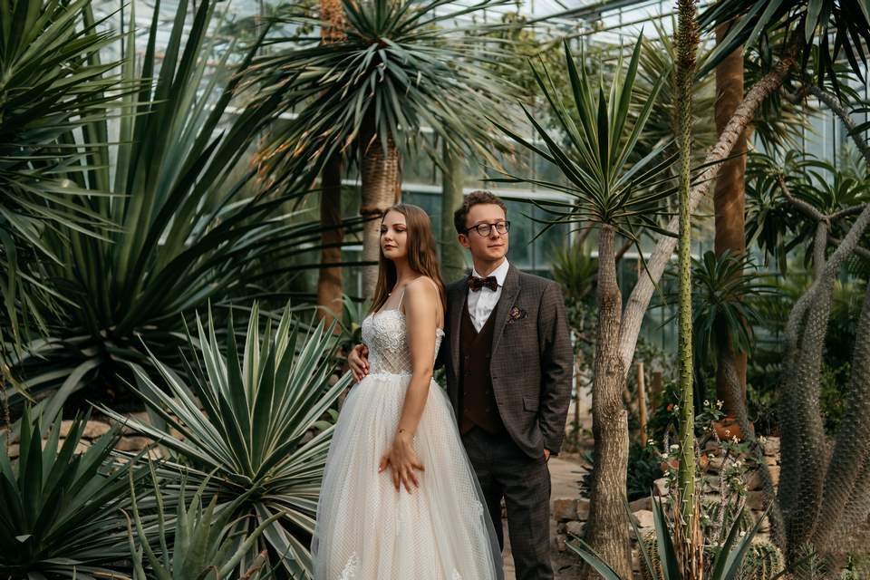 Eliza i Sebastian – piękna uroczystość ślubu oraz wesele w Lipowym Dworze